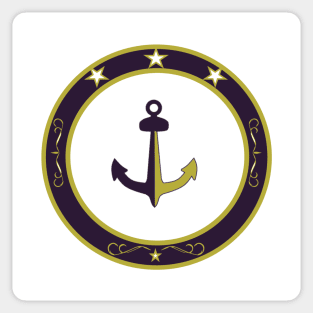 maritime anchor Sticker